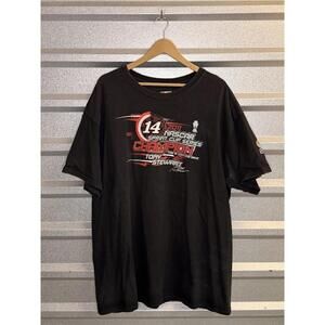 Y2K 2011 Tony Stewart NASCAR Sprint Cup Series Champion Black Tee XXL